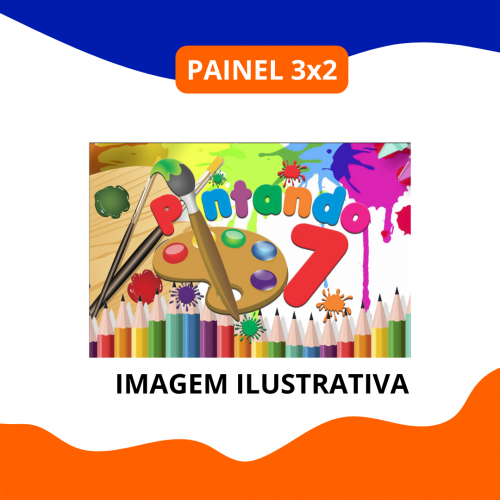 Painel Retangular 3x2M